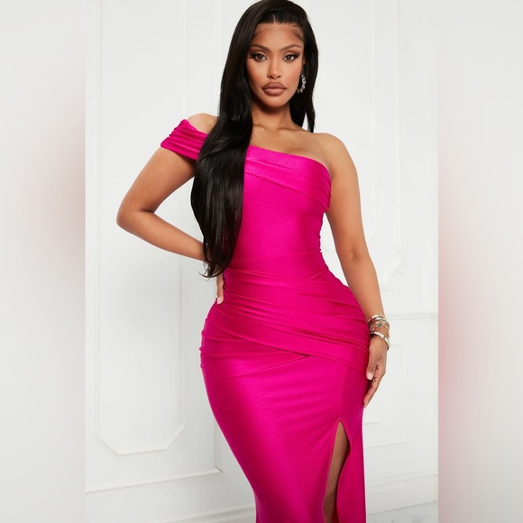 Fuchsia Maxi dress - Picture 7 of 7